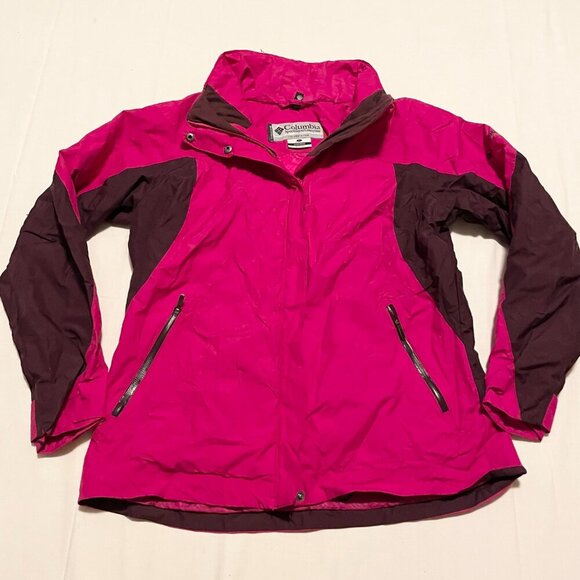 Columbia Omni Tech Coat Womens Size Large Jacket Shell - Picture 1 of 16